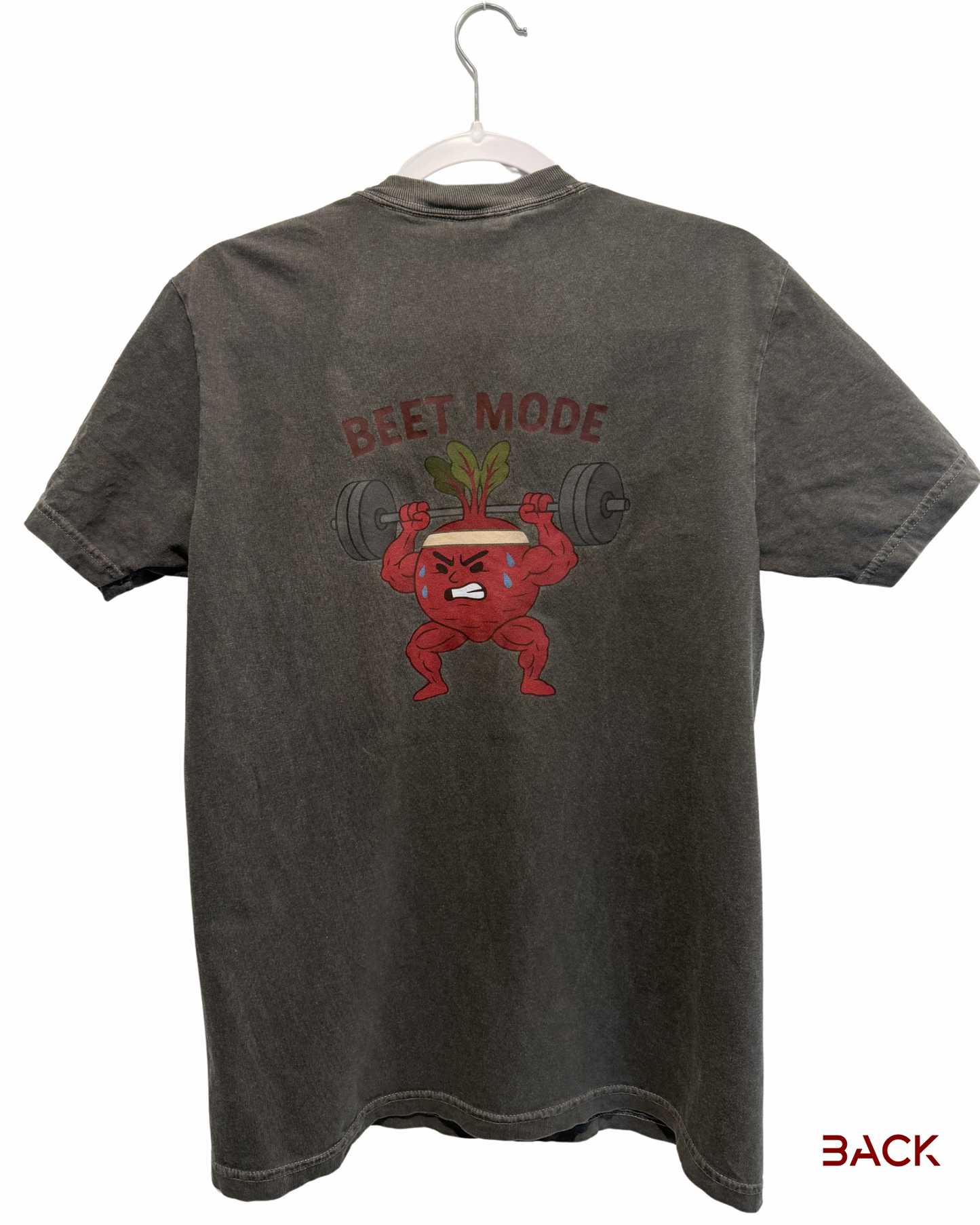 “Beet Mode” T-Shirt (Grey)