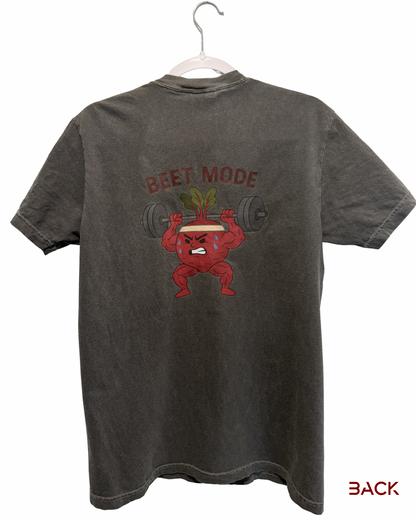 “Beet Mode” T-Shirt (Grey)