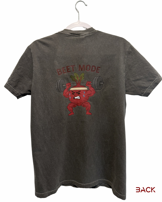 “Beet Mode” T-Shirt (Grey)