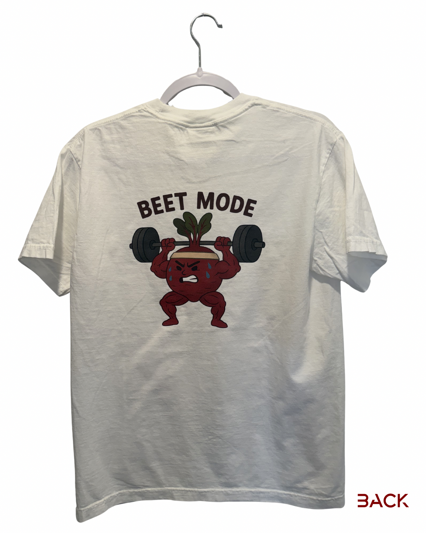 “Beet Mode” T-shirt (White)