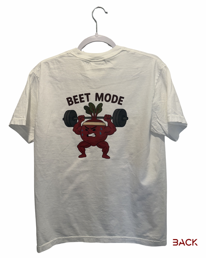 “Beet Mode” T-shirt (White)